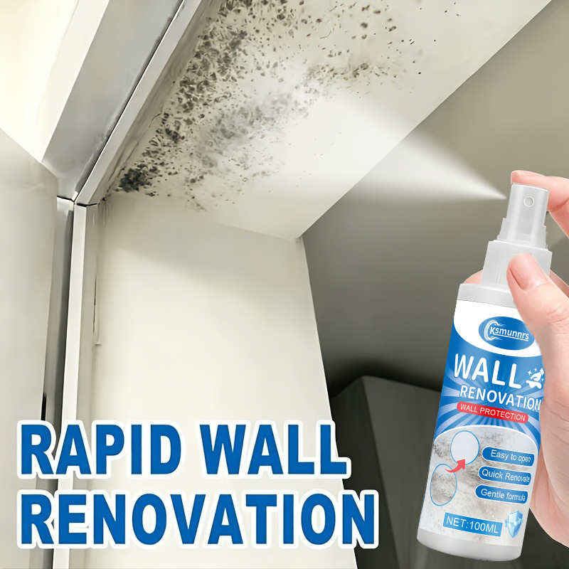 Home Bathroom Cleaning - Black Spot Mold Remover Spray for