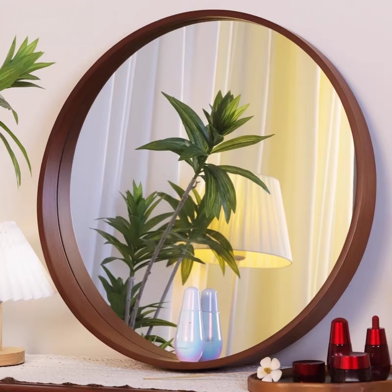 Home Bathroom Mirror - Wall-mounted Makeup Mirror - 50cm x