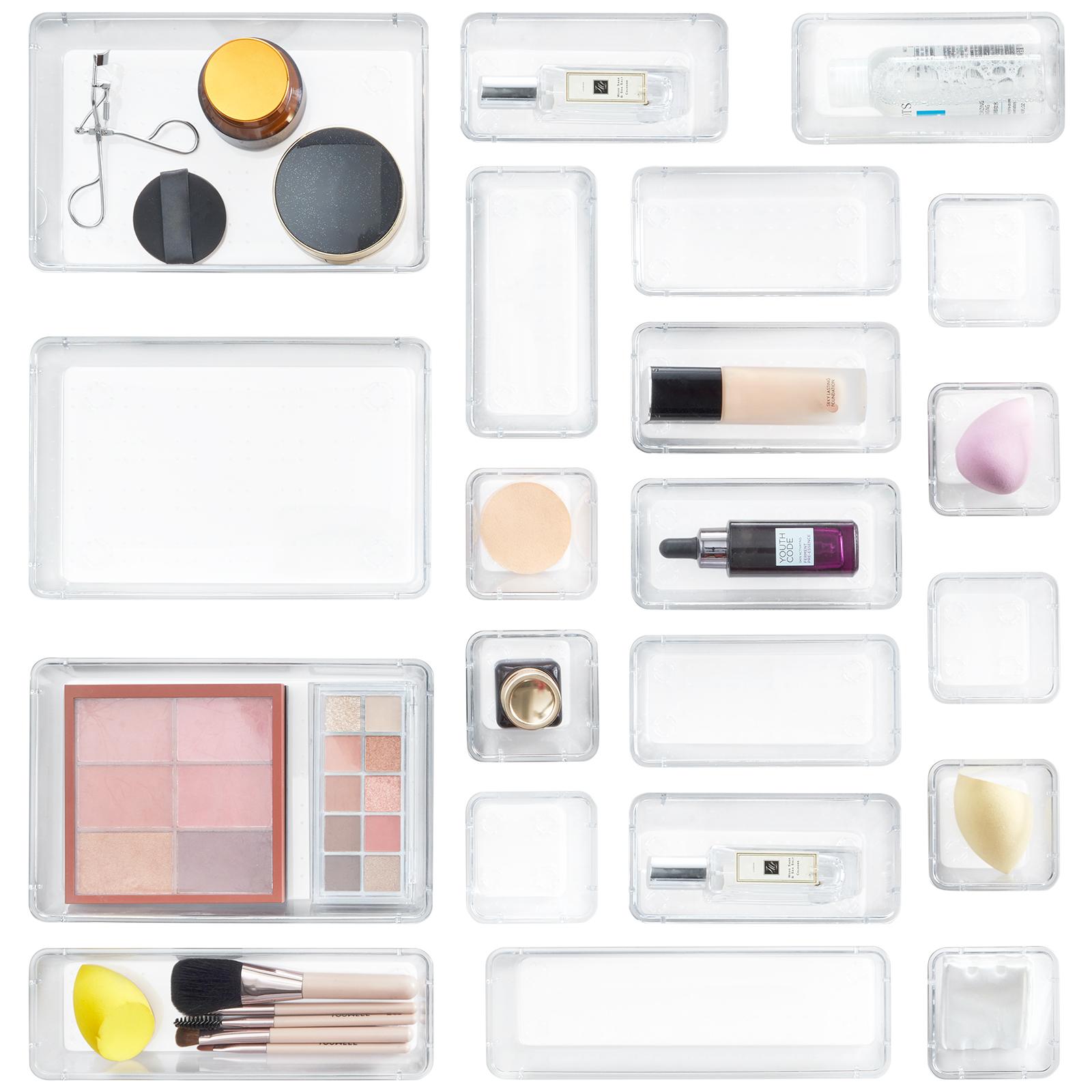 Home Bathroom Gadgets - Lifewit Plastic Makeup Organizer Box Portable