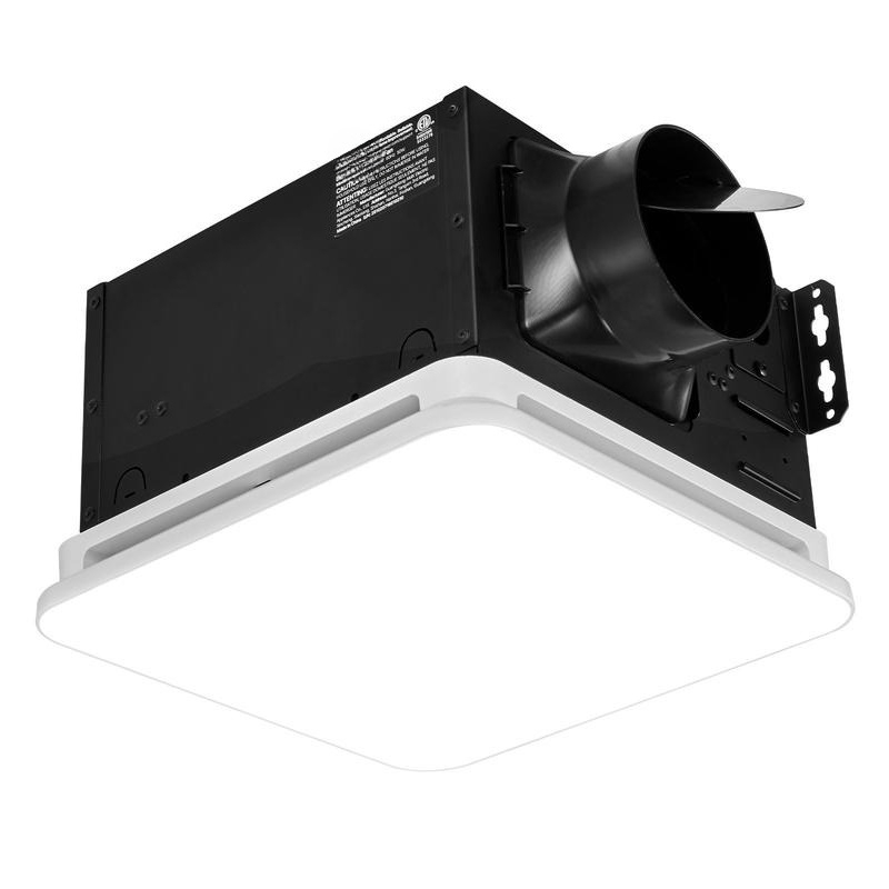Home Bathroom Vent Fans - Bathroom Exhaust Fan with LED Light,