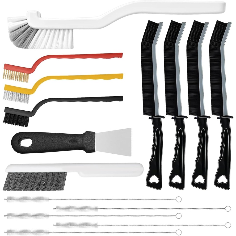 Home Bathroom Window - Crevice Cleaning Brush 15 Pack Hard