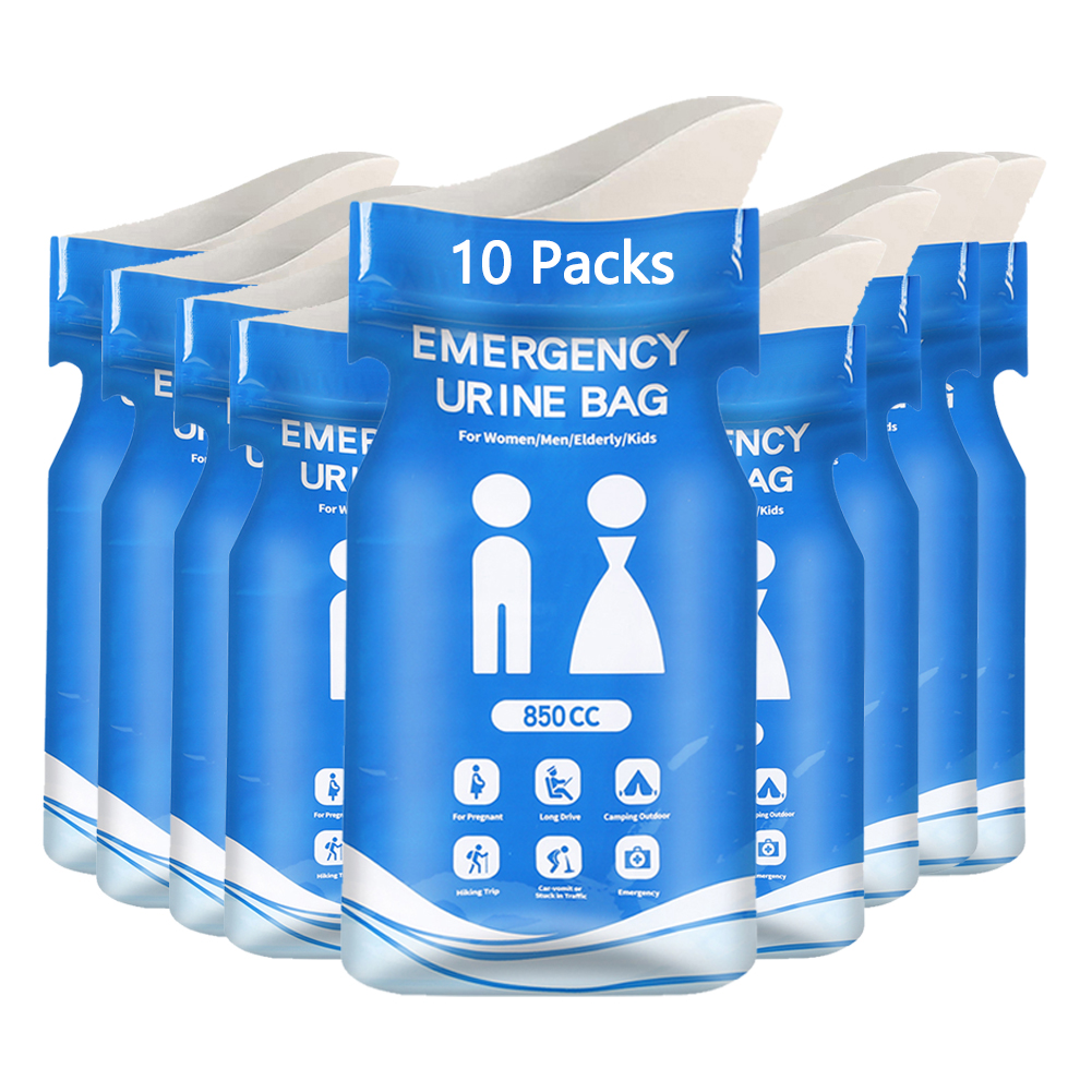 Home Bathroom Urinal - Car Urine Bag 850ml Emergency Vomit