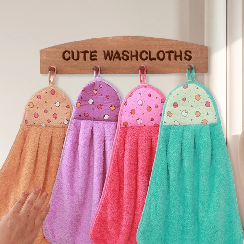 4pcs 20*32cm Small Hand Towels - Home Bathroom Cleaning review and price