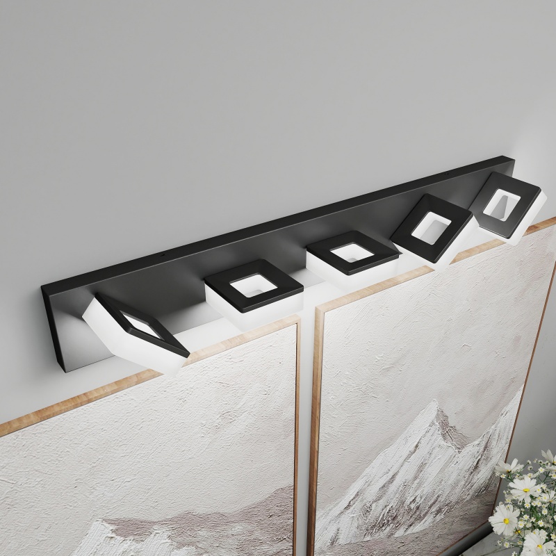 Adjustable 5-Head LED Mirror L - Home Bathroom Mirror review and price