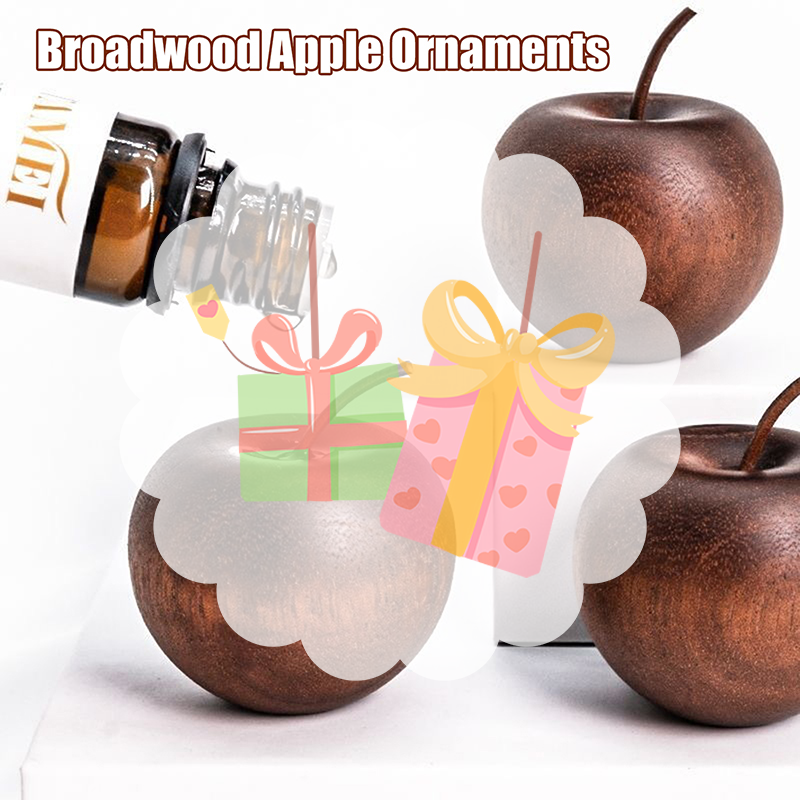 1PCS Of Wooden Apple Shaped Es - Home Bathroom Decor review and price
