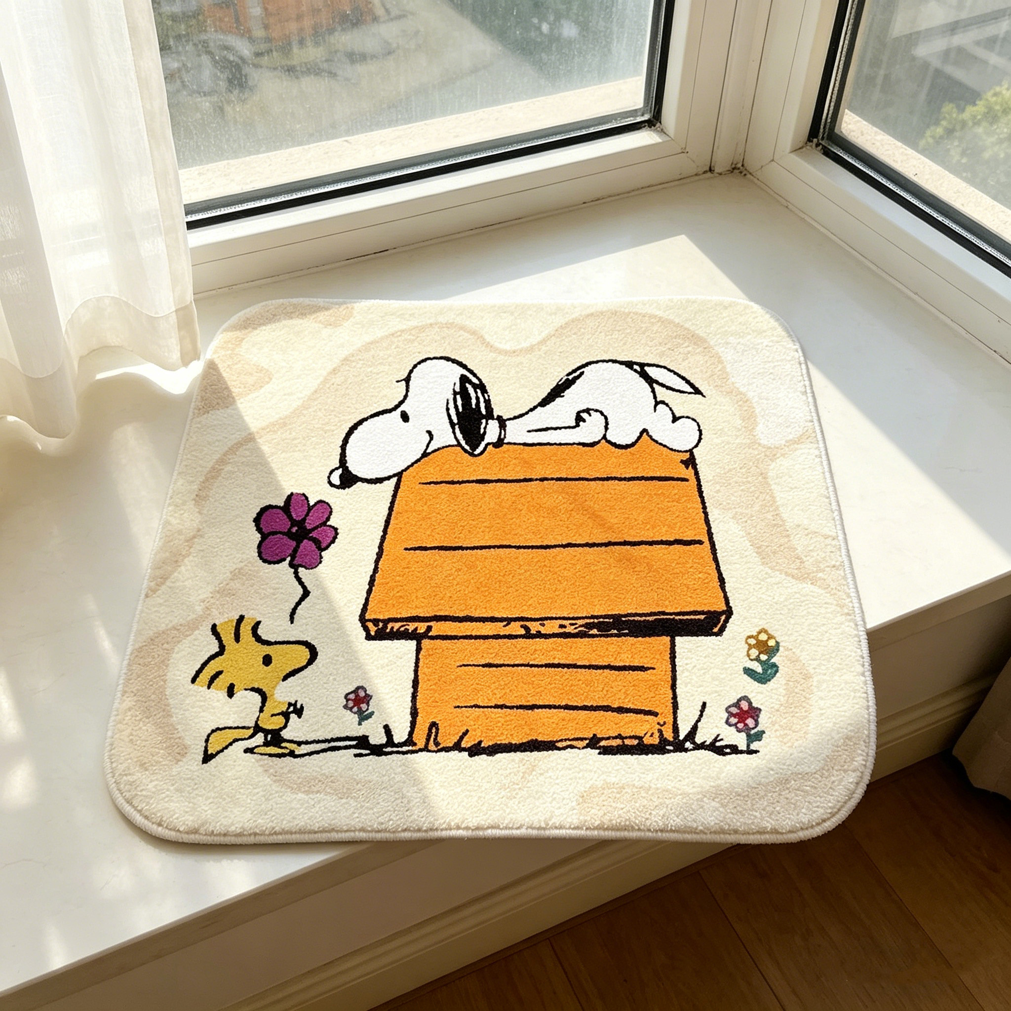 Cute Cartoon Snoopy House Shap - Home Bathroom Rugs review and price