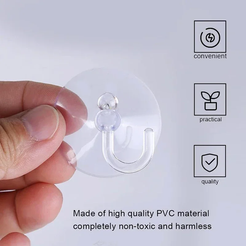 10/5Pcs Suction Cup Hooks Stro - Home Bathroom Window review and price