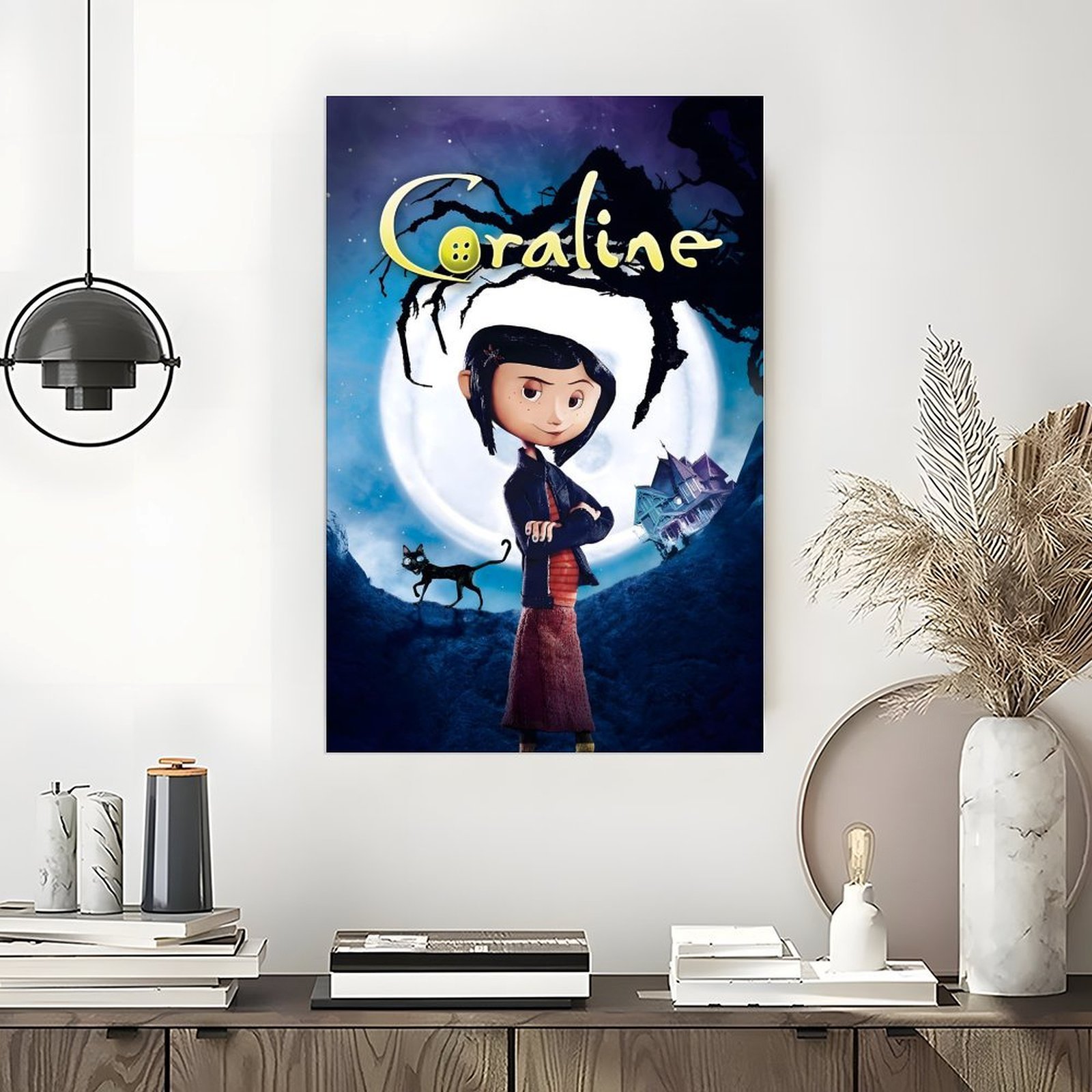 Coraline Movie Poster Fantasy  - Home Bathroom Mirror review and price