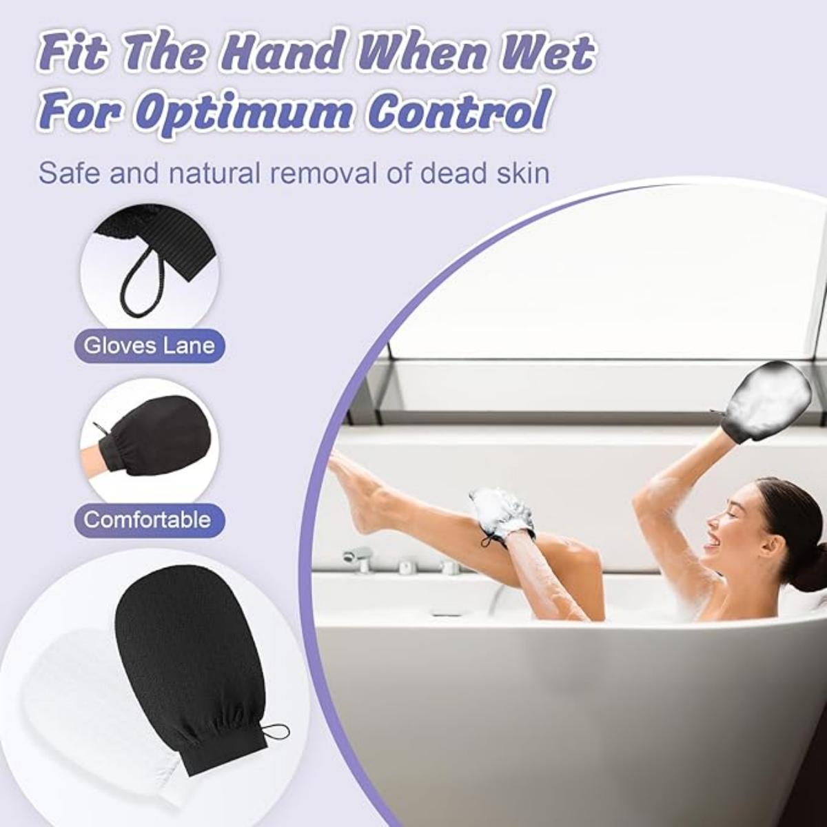 Hammam Exfoliating Shower Glov - Home Bathroom Gadgets review and price