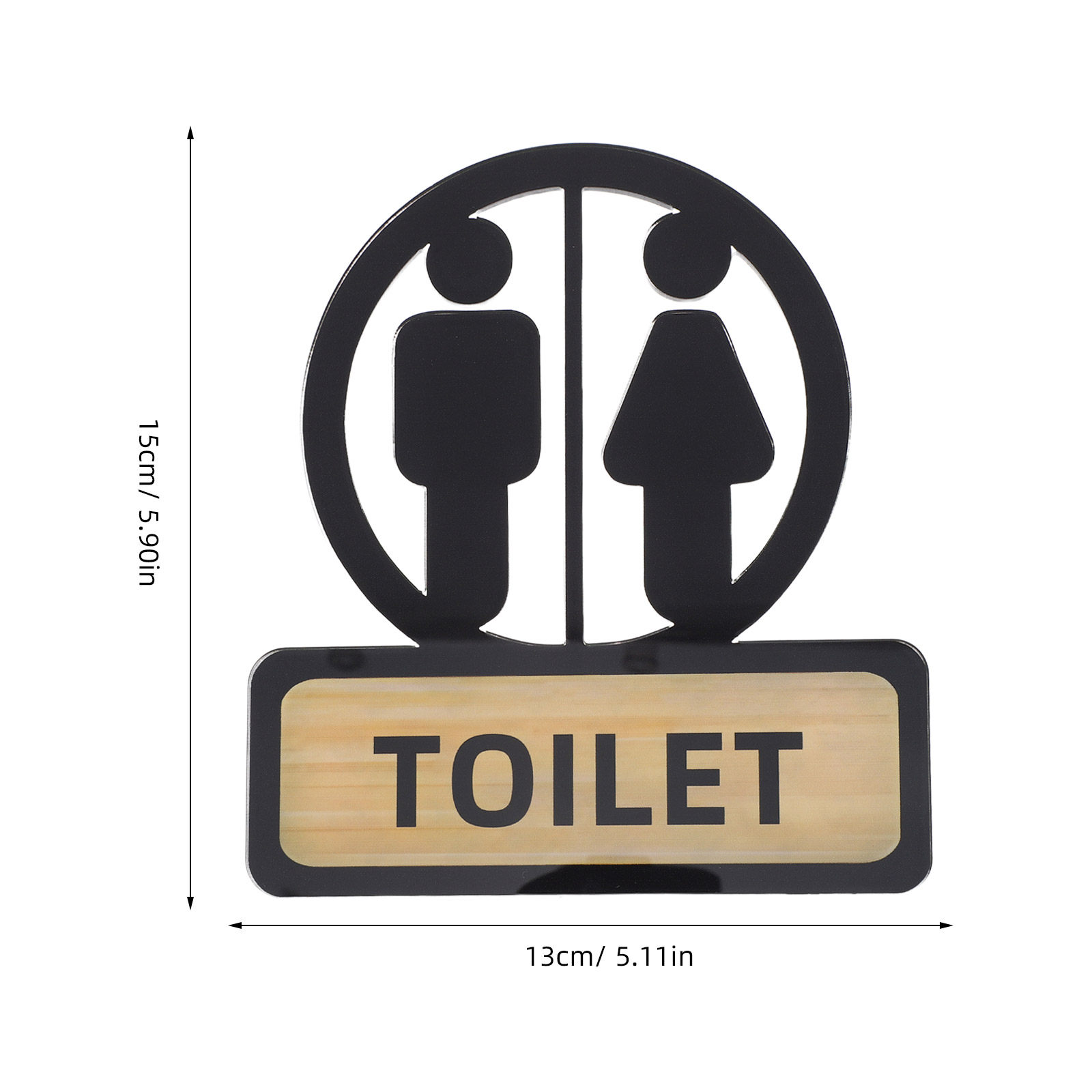 Toilet Signs for Ladies and Ge - Home Bathroom Signs review and price