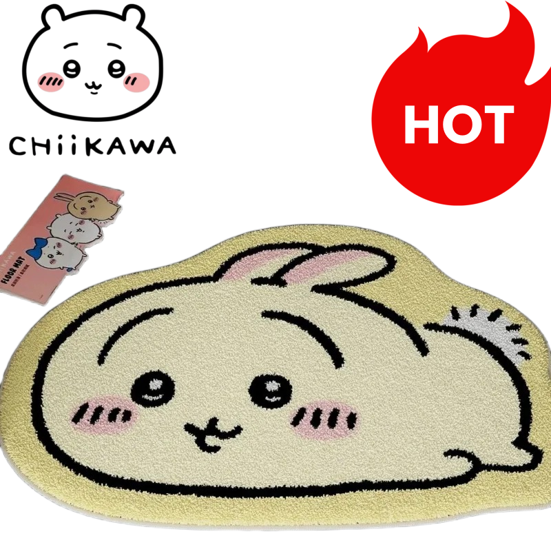 Chiikawa Cartoon Rug Anime Hac - Home Bathroom Rugs review and price