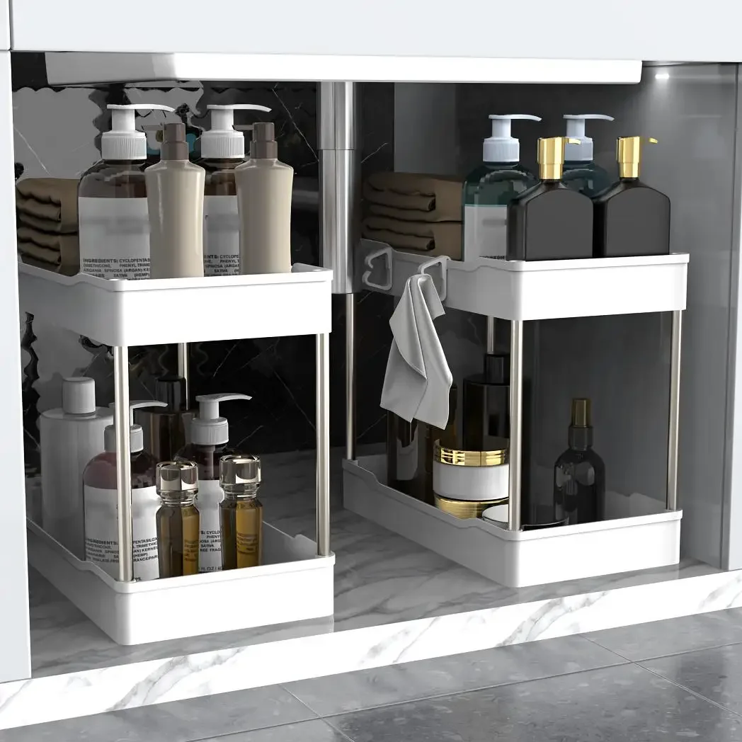 3Pcs/Set Under Sink Organizer  - Home Bathroom Cleaning review and price