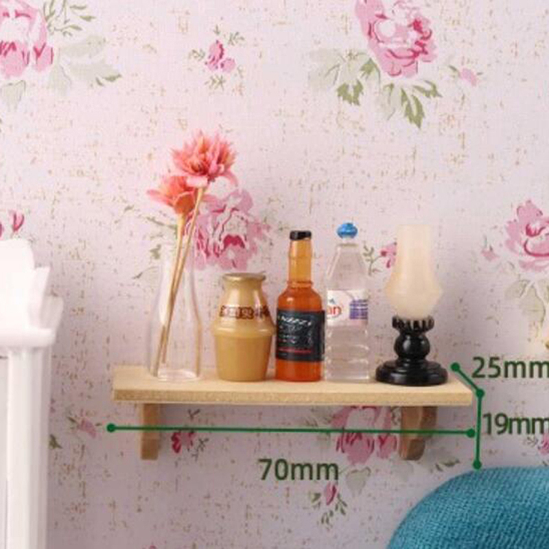 1pcs 1:12 Dollhouse Wood Wall  - Home Bathroom Signs review and price