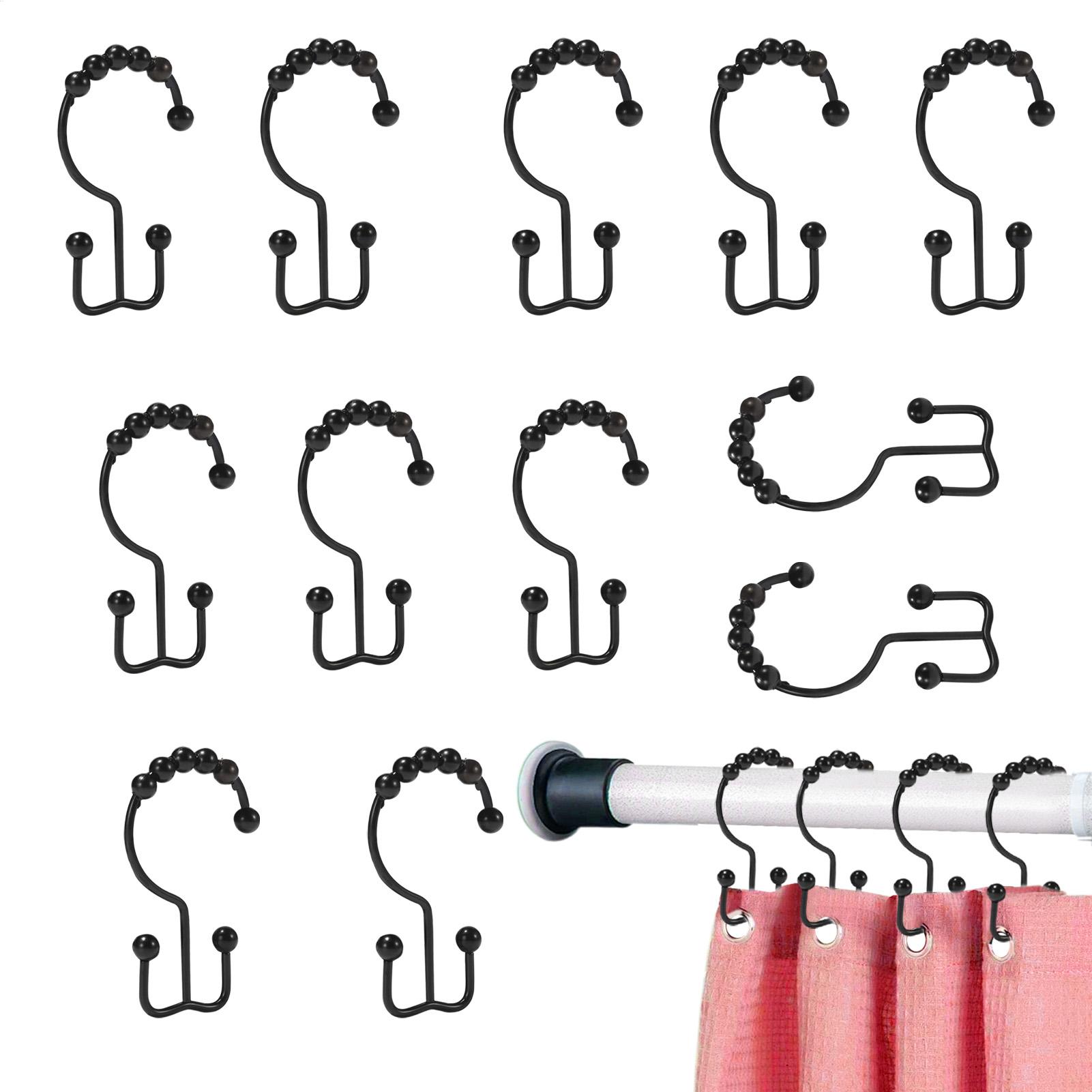 Shower Hooks 12 Pieces Double  - Home Bathroom Window review and price