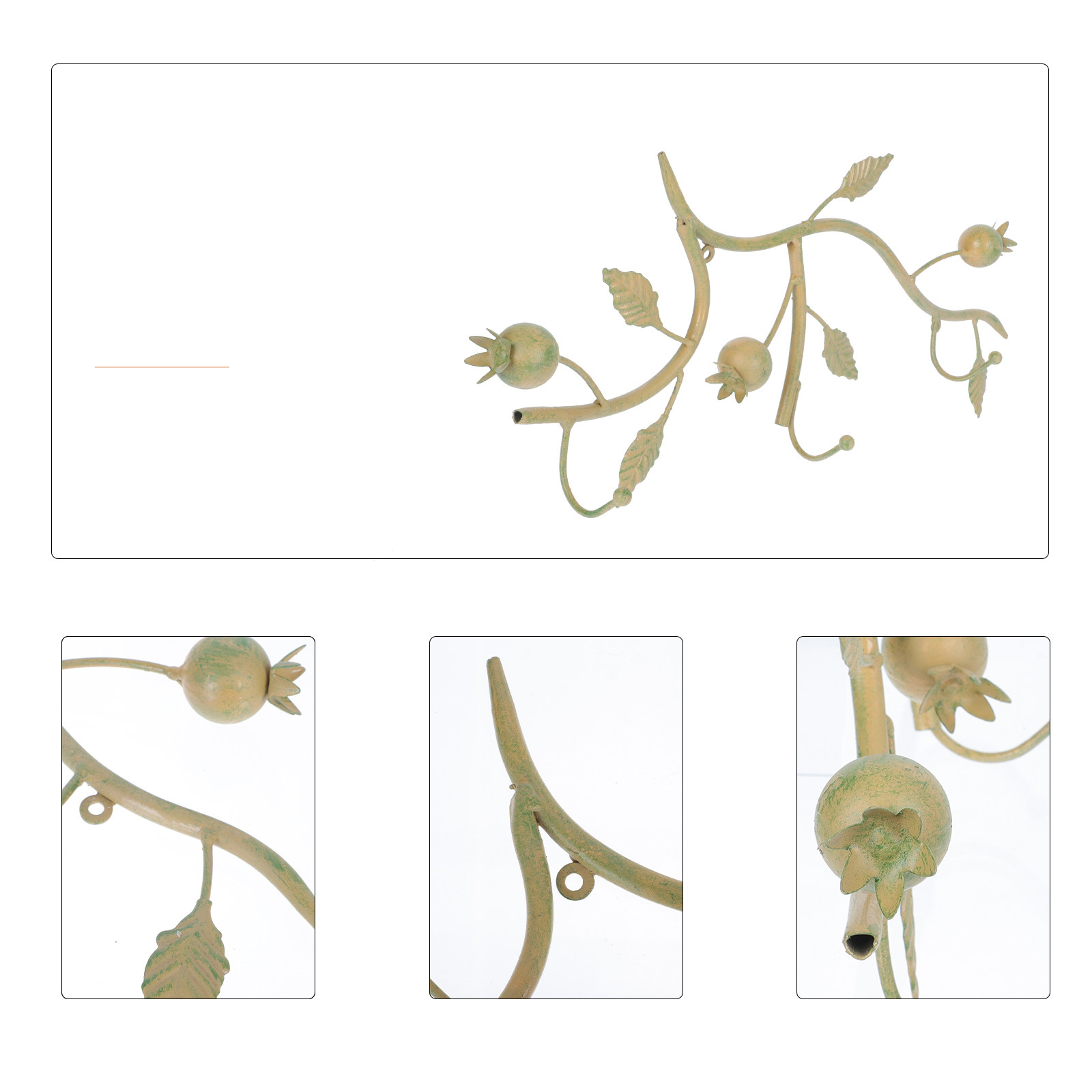 1Pcs Iron Art Hook Vintage Rus - Home Bathroom Decor review and price