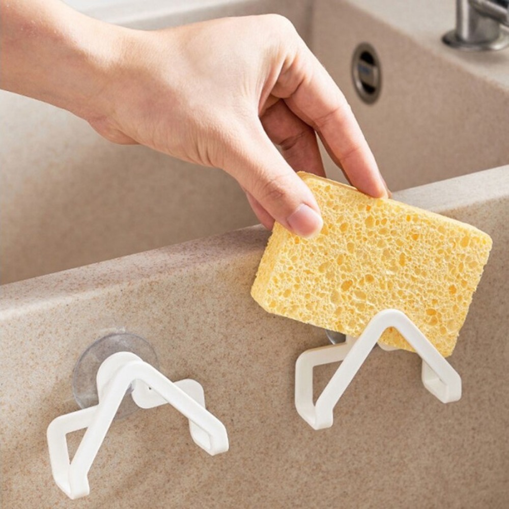 2PCS/set Sponge Sink Rack Spon - Home Bathroom Gadgets review and price