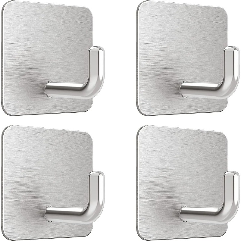 4Pcs No Drill Self Adhesive St - Tiny Home Bathroom Kitchen review and price