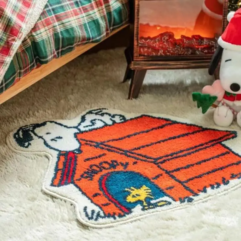 Lovely Snoopy Cartoon Floor Ma - Home Bathroom Rugs review and price
