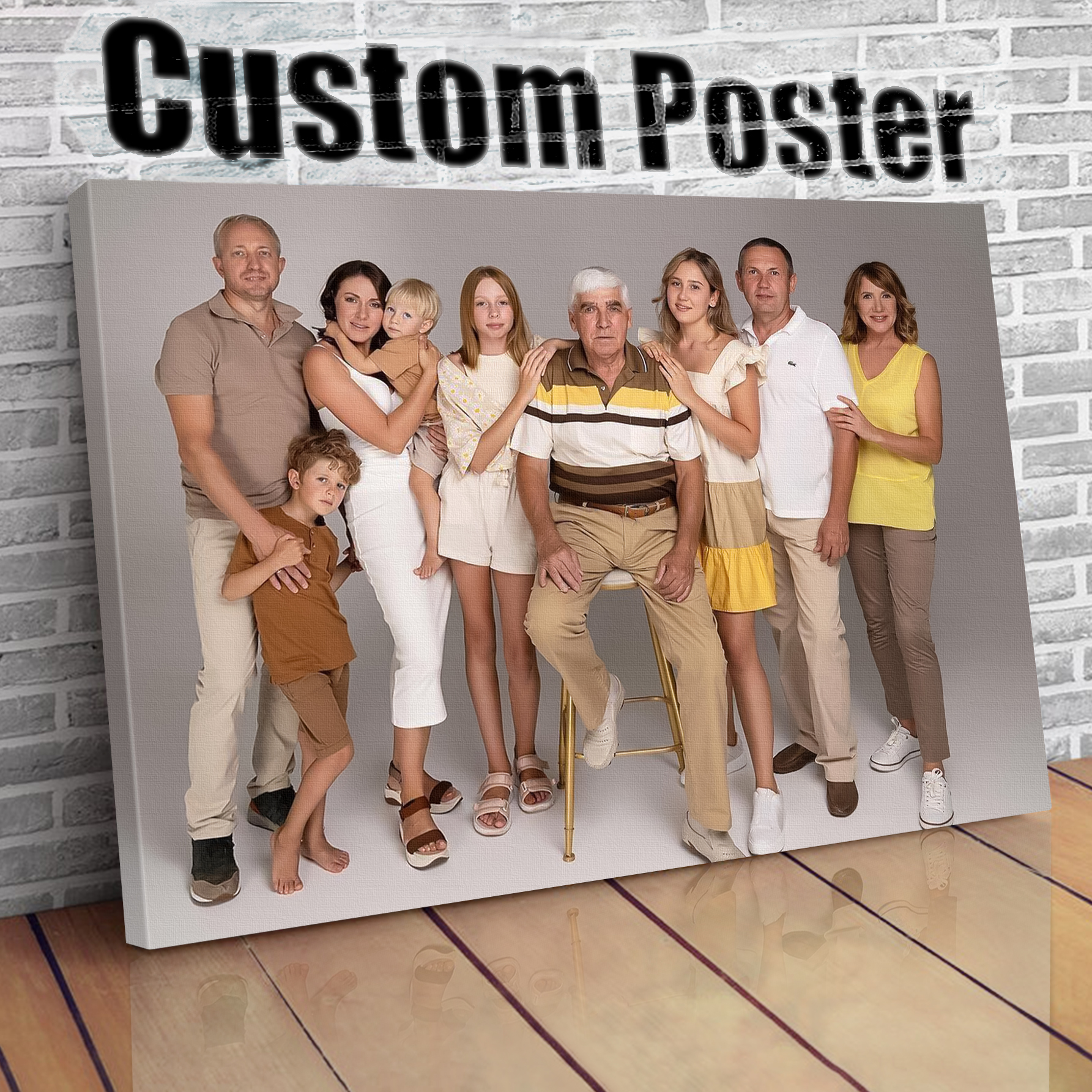 1Pc Customized all size canvas - Home Bathroom Decor review and price