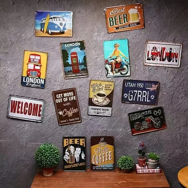 Vintage Bar Metal Signs Bathro - Home Bathroom Signs review and price