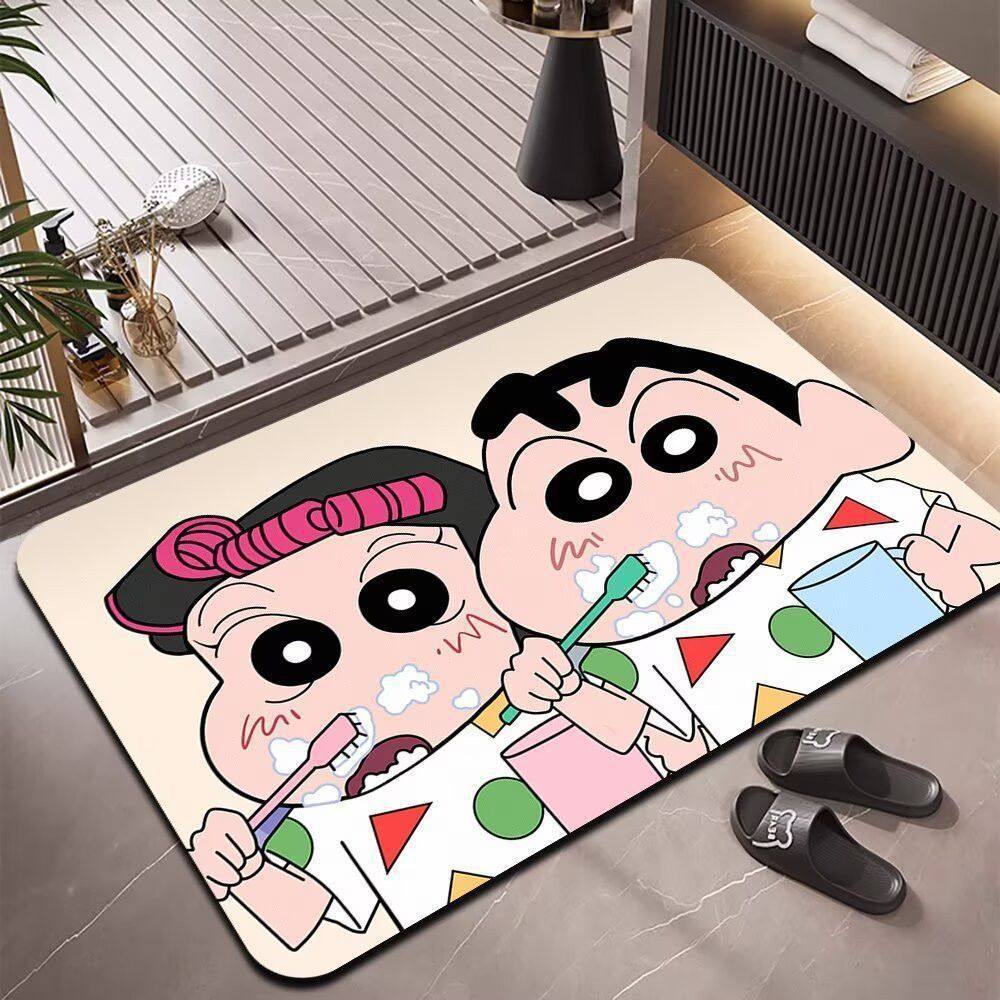 Crayon Shin-Chan Cartoon Diato - Home Bathroom Rugs review and price