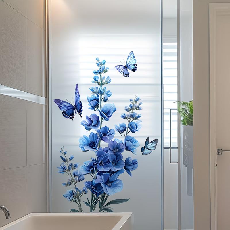 Removable Rose Glass Stickers  - Home Bathroom Window review and price
