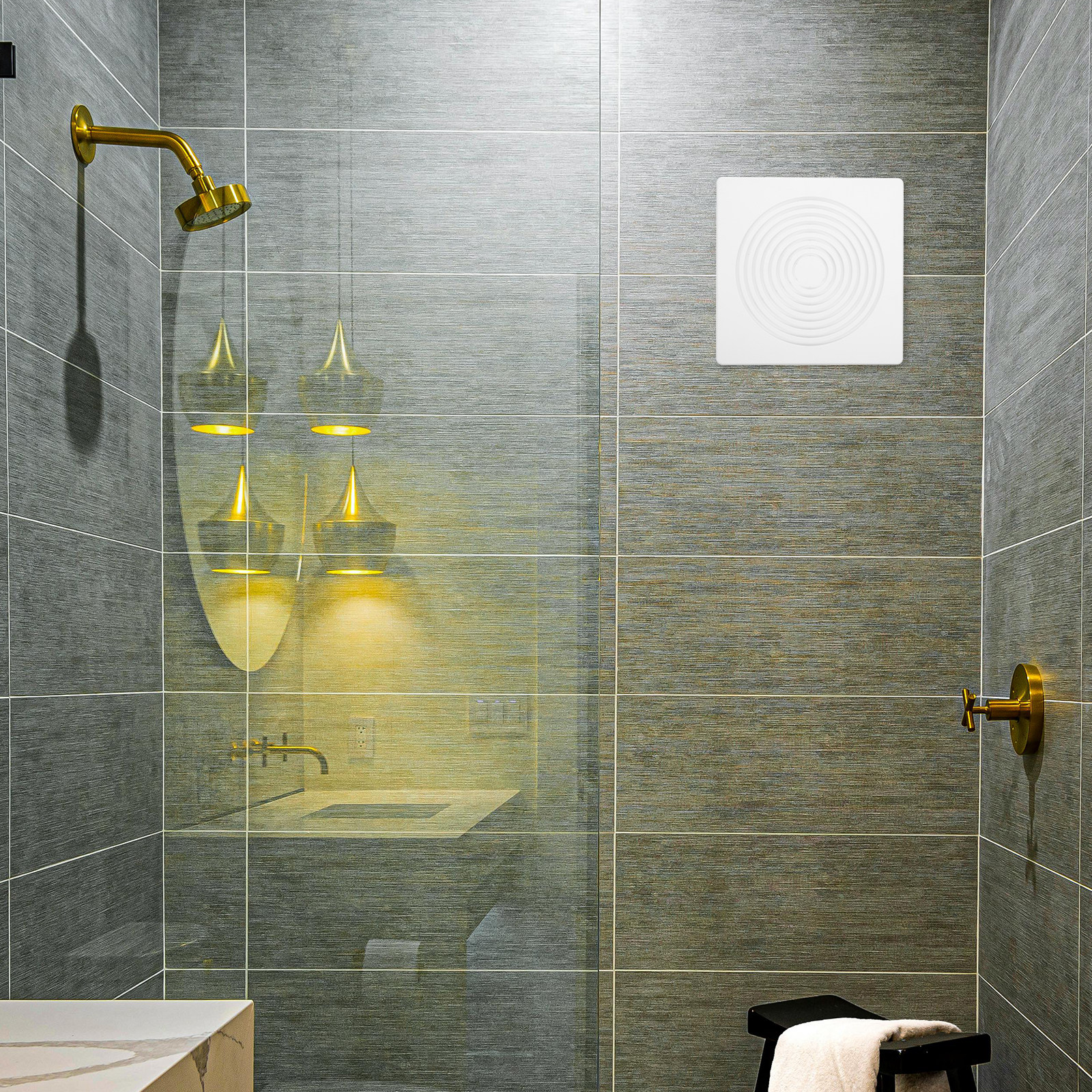 Bathroom Exhaust Fan Cover Squ - Home Bathroom Vent Fans review and price