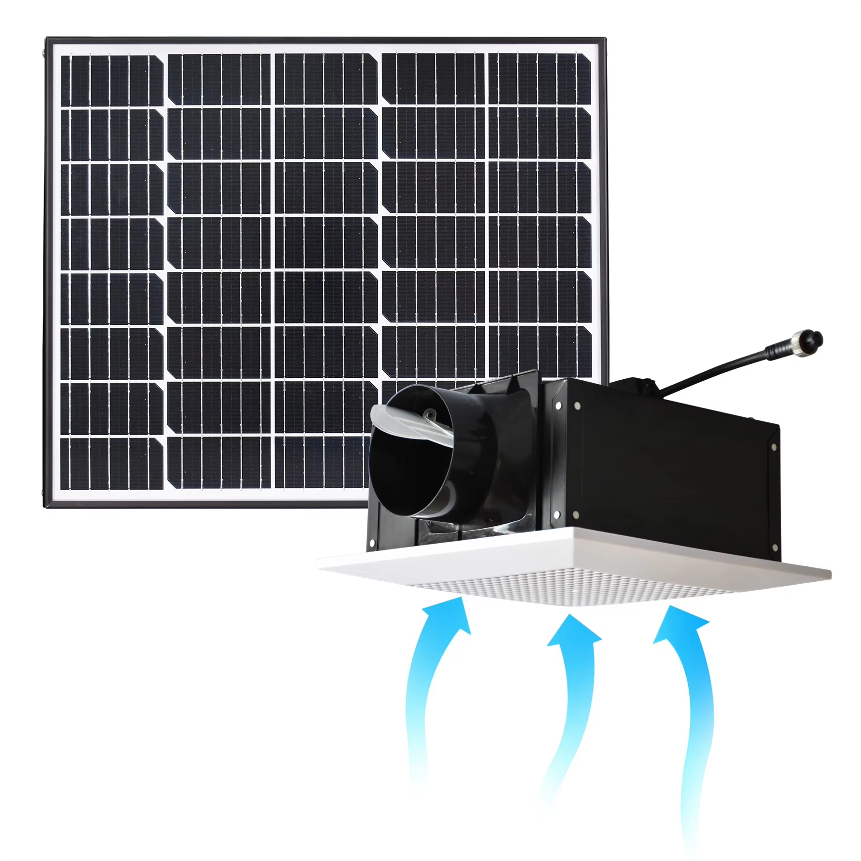 Bathroom Restroom Solar Ceilin - Home Bathroom Vent Fans review and price