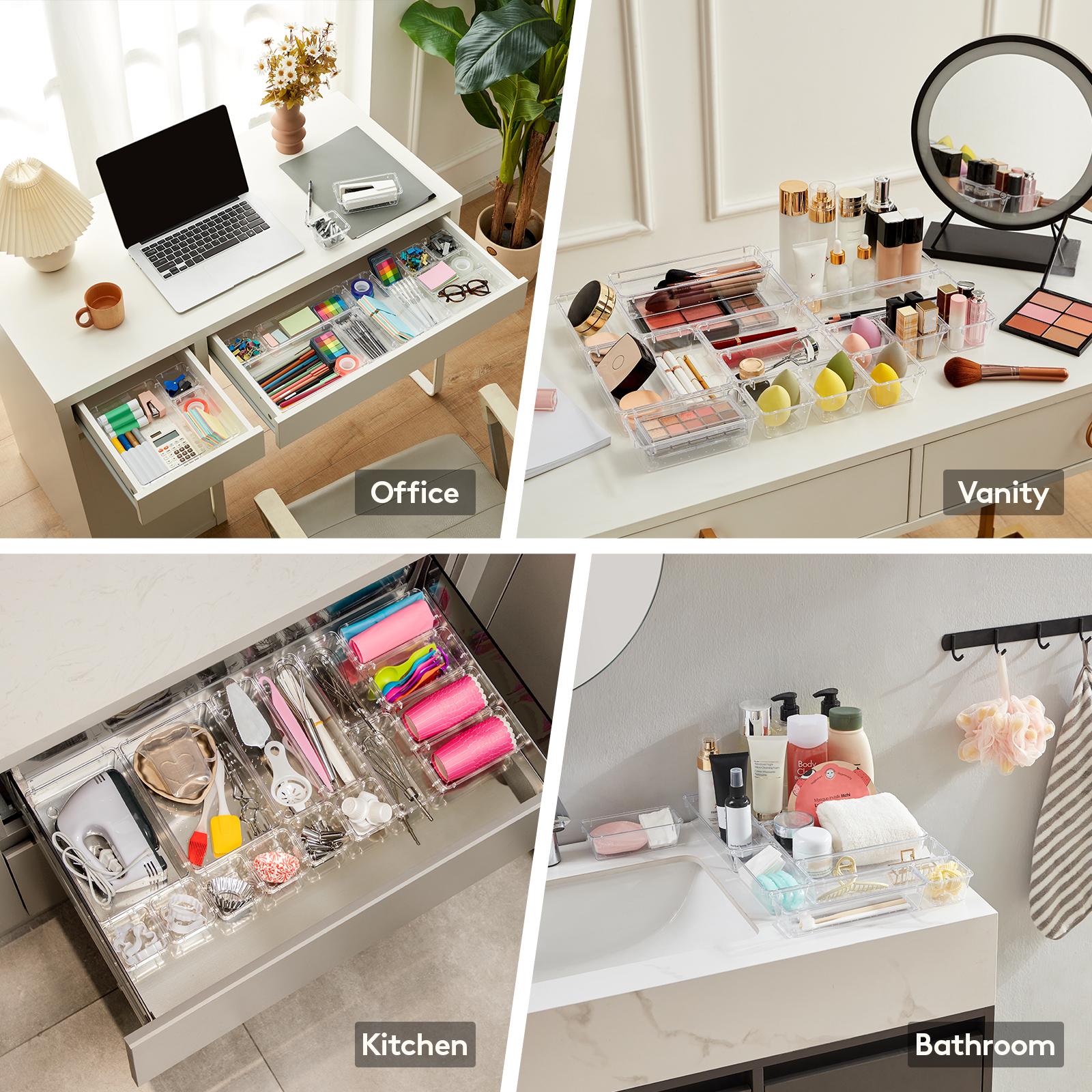 Lifewit Plastic Makeup Organiz - Home Bathroom Gadgets review and price
