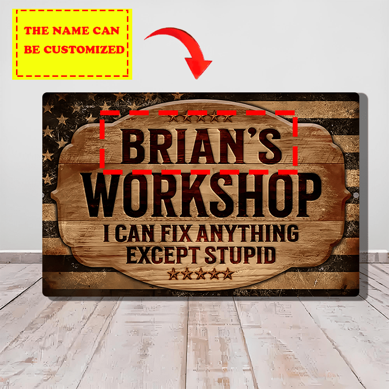 Custom 20.32x30.48cm Iron UV-P - Home Bathroom Signs review and price