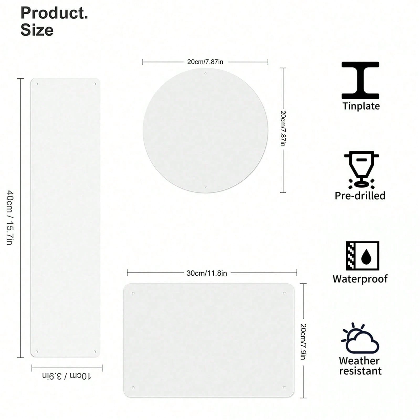 2D Flat 1pc of Vintage Spanish - Home Bathroom Signs review and price