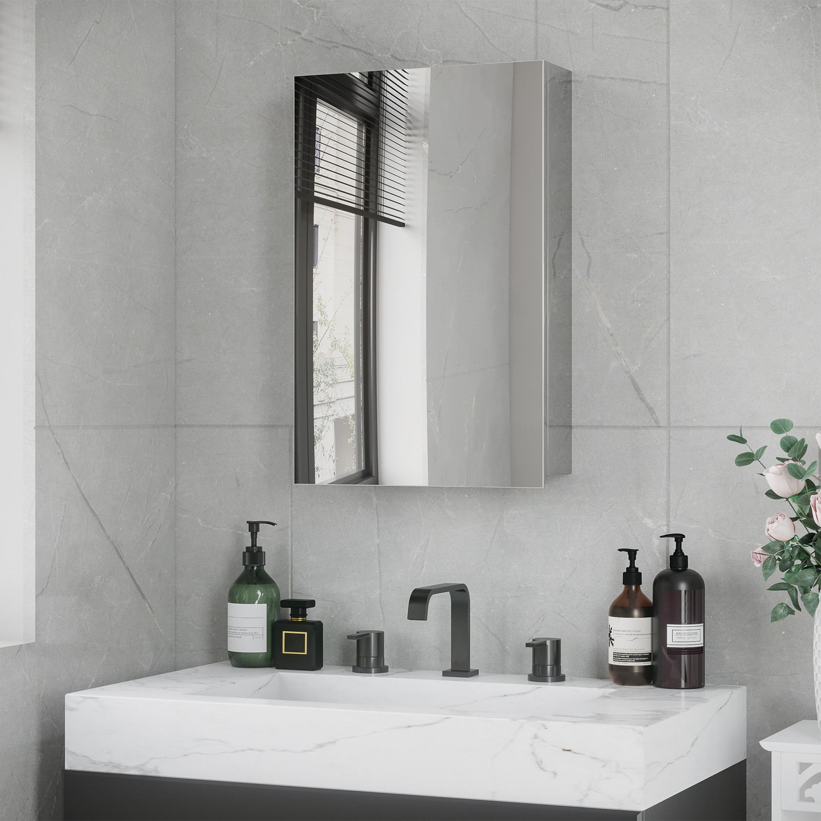 Bathroom Cabinet Wall Mounted  - Home Bathroom Mirror review and price