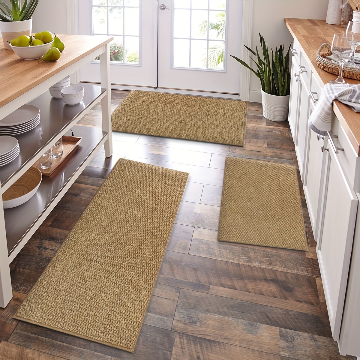 Washable Non-slip Kitchen Rug  - Home Bathroom Rugs review and price