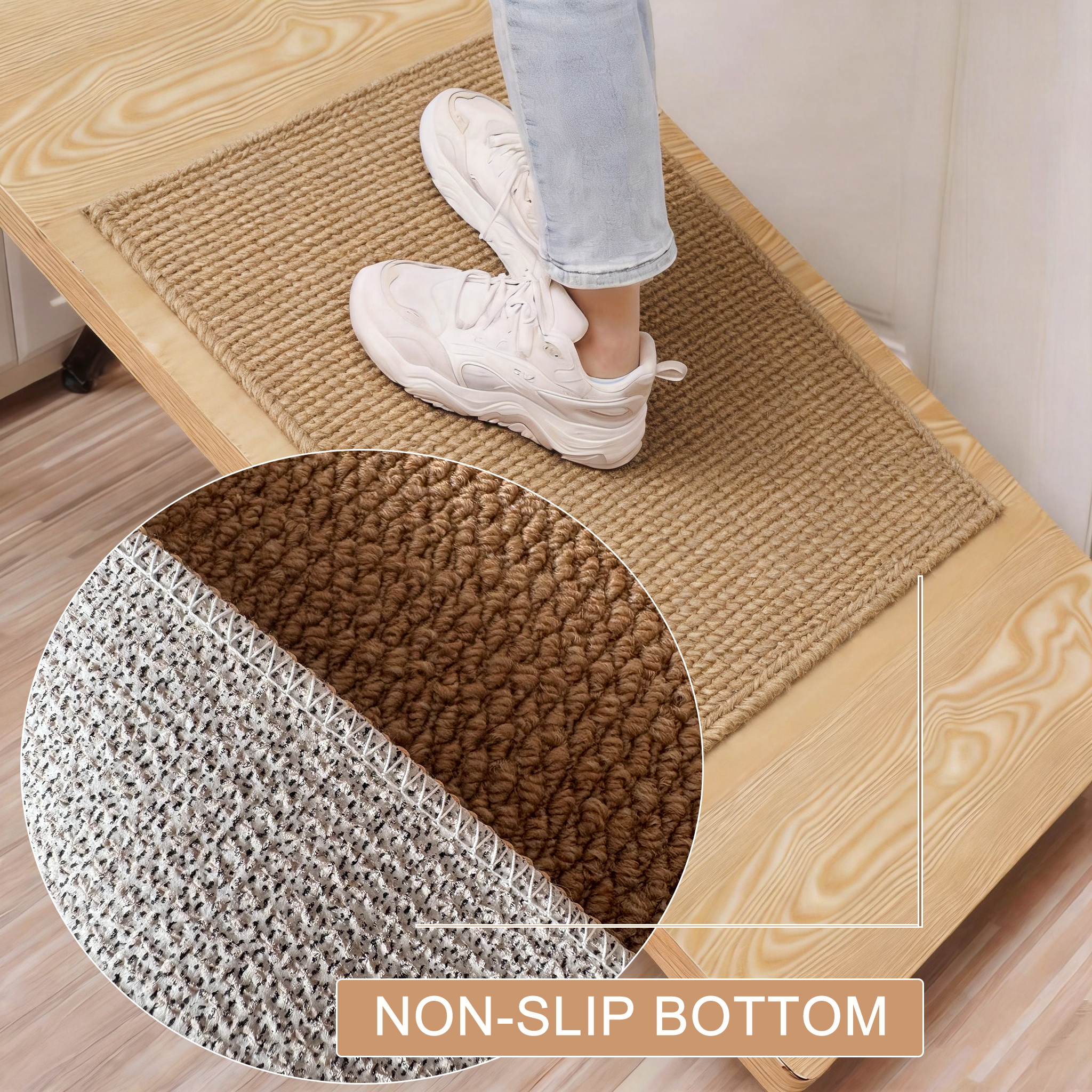 Washable Non-slip Kitchen Rug  - Home Bathroom Rugs review and price