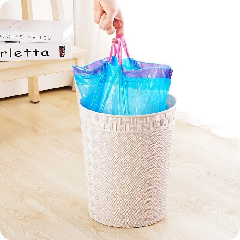 75Pcs 5 Rolls Drawstring Garba - Home Bathroom Cleaning review and price