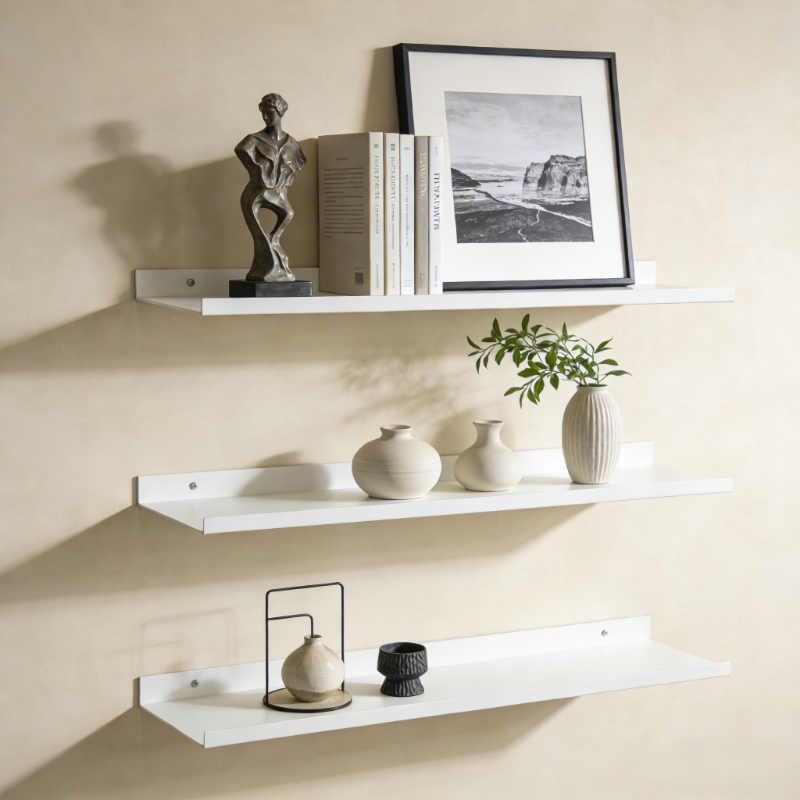 Metal Floating Shelves Wall Mo - Home Bathroom Gadgets review and price
