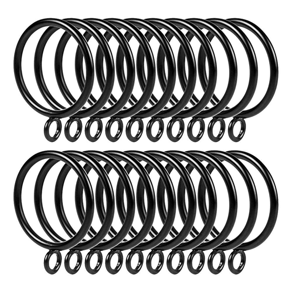 24Pcs Premium Curtain Rings Wh - Home Bathroom Window review and price