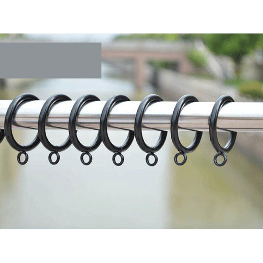24Pcs Premium Curtain Rings Wh - Home Bathroom Window review and price