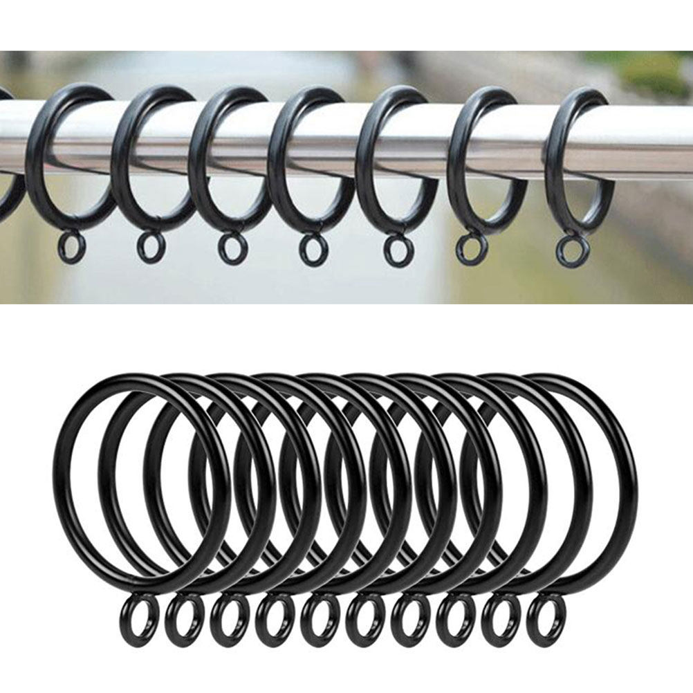 24Pcs Premium Curtain Rings Wh - Home Bathroom Window review and price