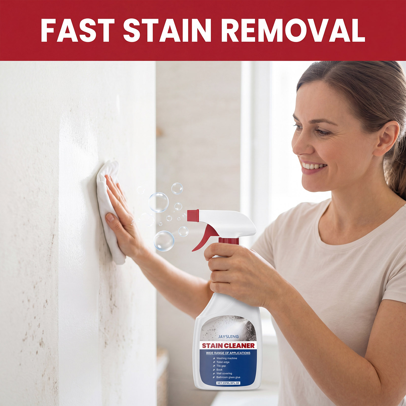Mildew Remover Wall Spray Clea - Home Bathroom Cleaning review and price