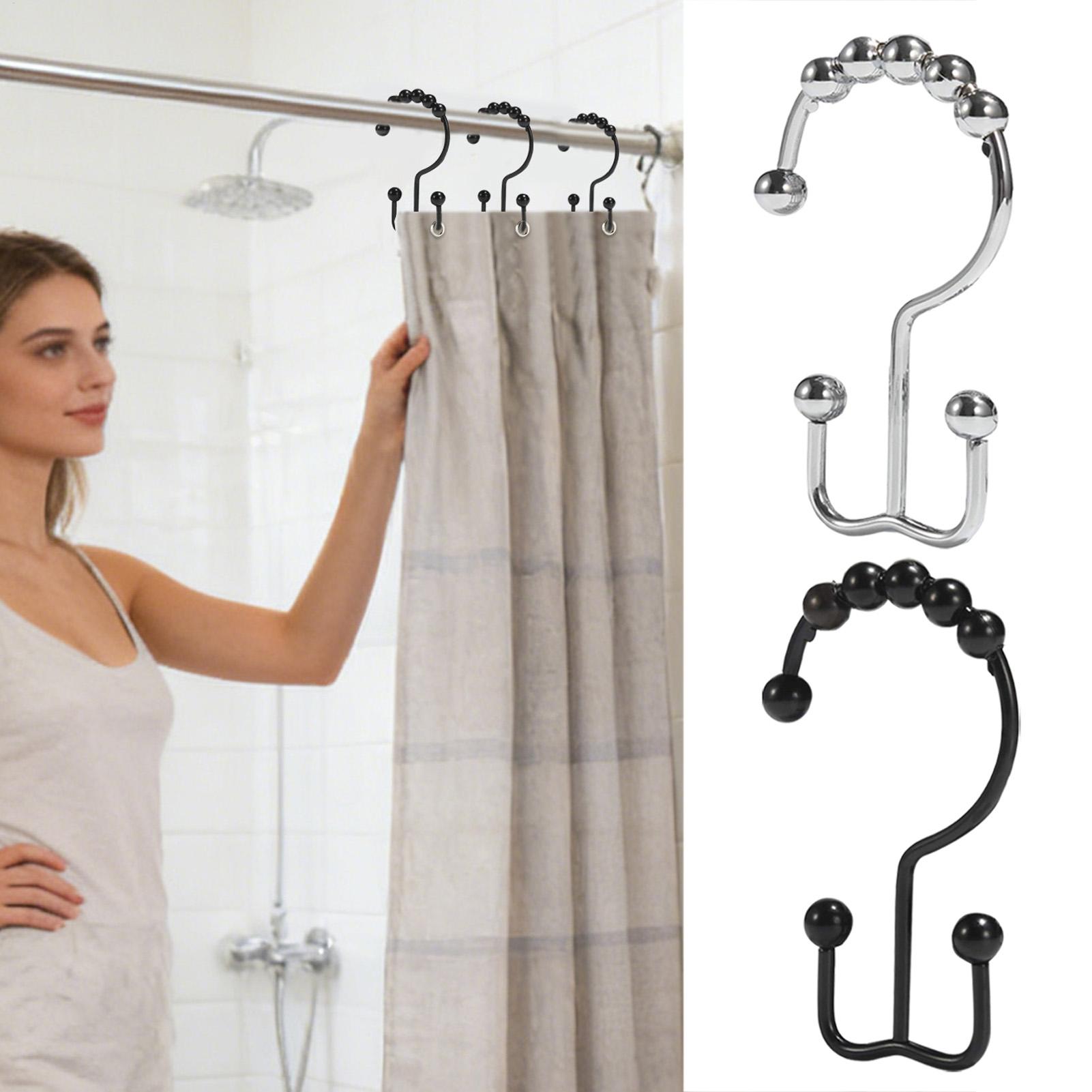 Shower Liner Hooks 12 Pieces D - Home Bathroom Window review and price