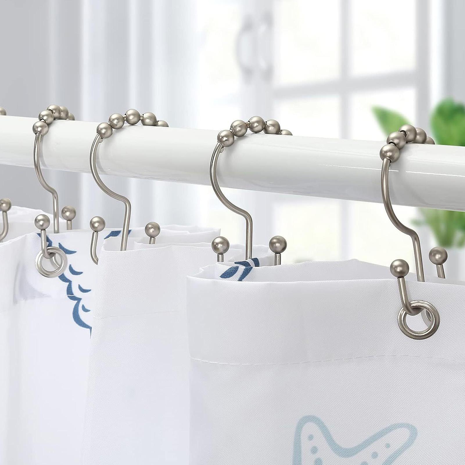 Shower Liner Hooks 12 Pieces D - Home Bathroom Window review and price