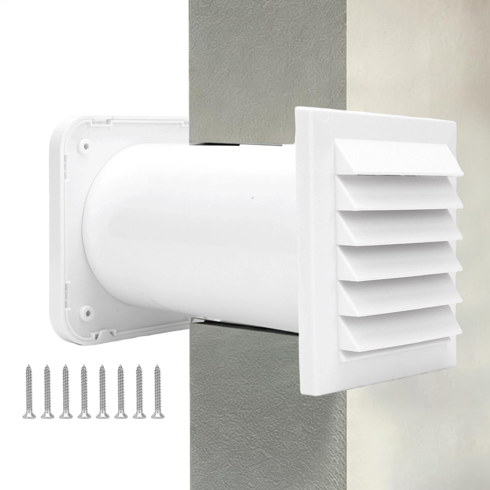 Wall Exhaust Vent Kit Through- - Home Bathroom Vent Fans review and price