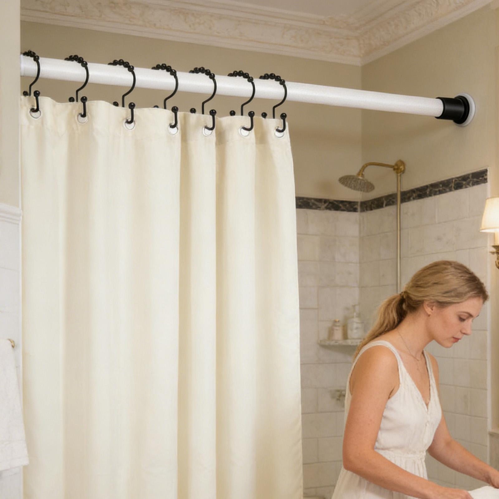 Metal Shower Hooks 12 Pieces D - Home Bathroom Window review and price
