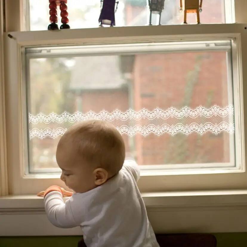 Sweet Lace Design Wallpaper Bo - Home Bathroom Window review and price