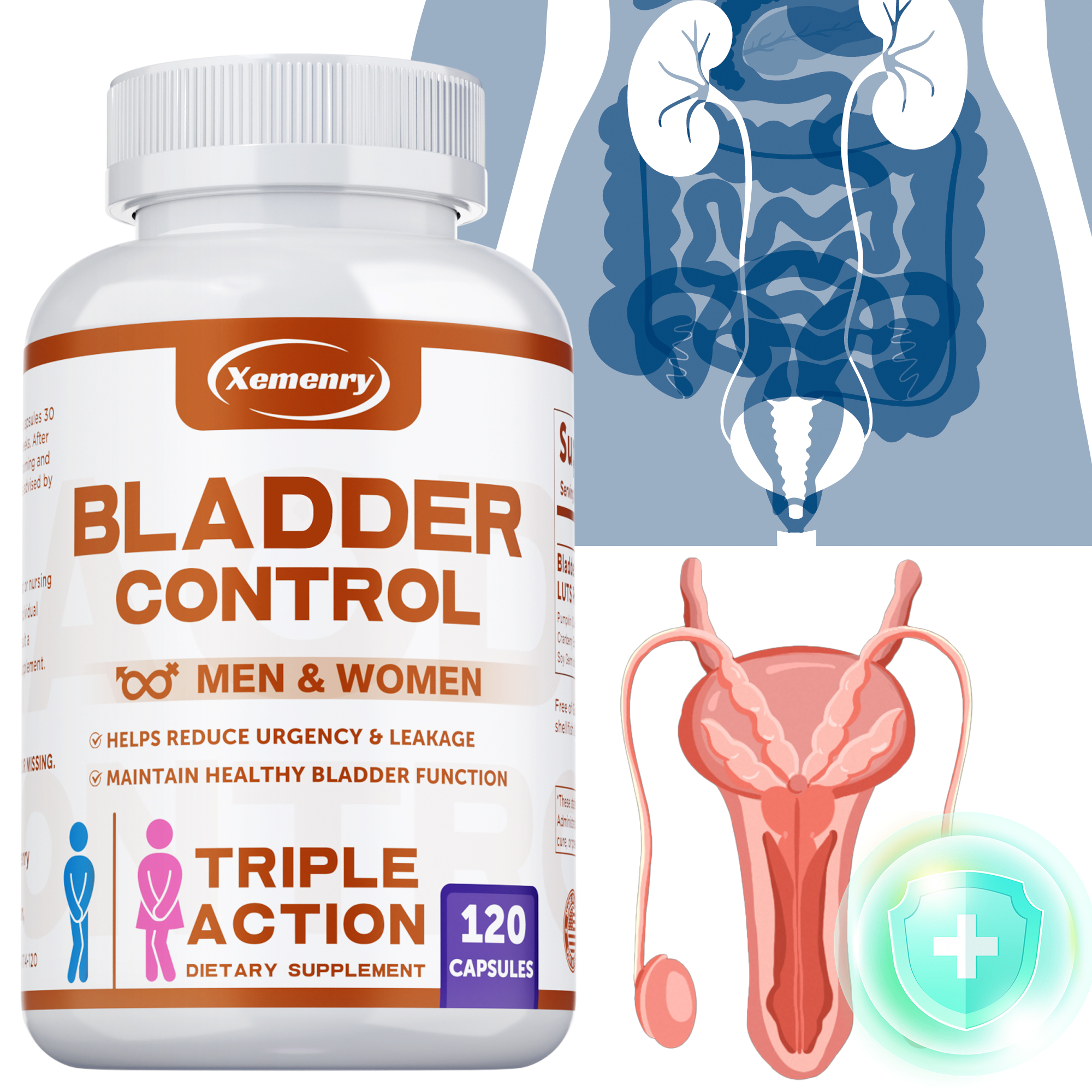 Bladder Control Supplement - I - Home Bathroom Urinal review and price
