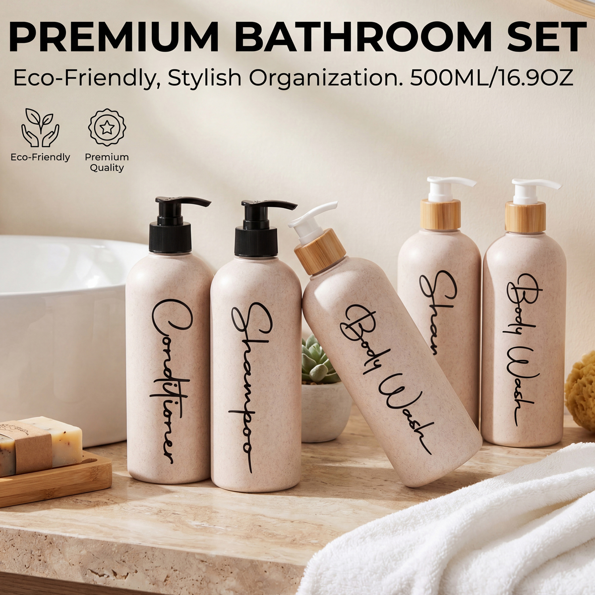 Bathroom Accessory Set, 3PCS R - Home Bathroom Gadgets review and price