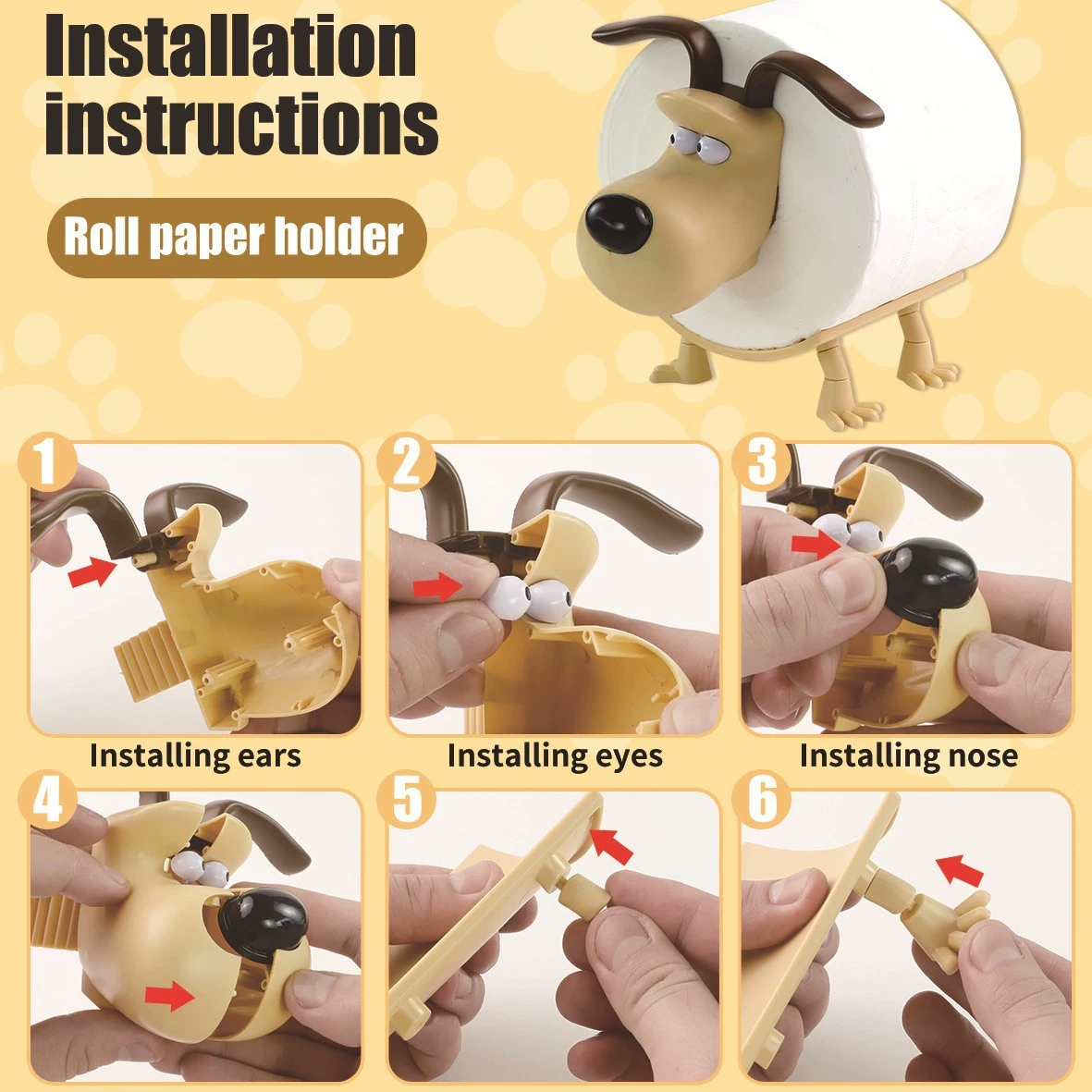 Fun Dog Raccoon Sheep Toilet P - Home Bathroom Gadgets review and price